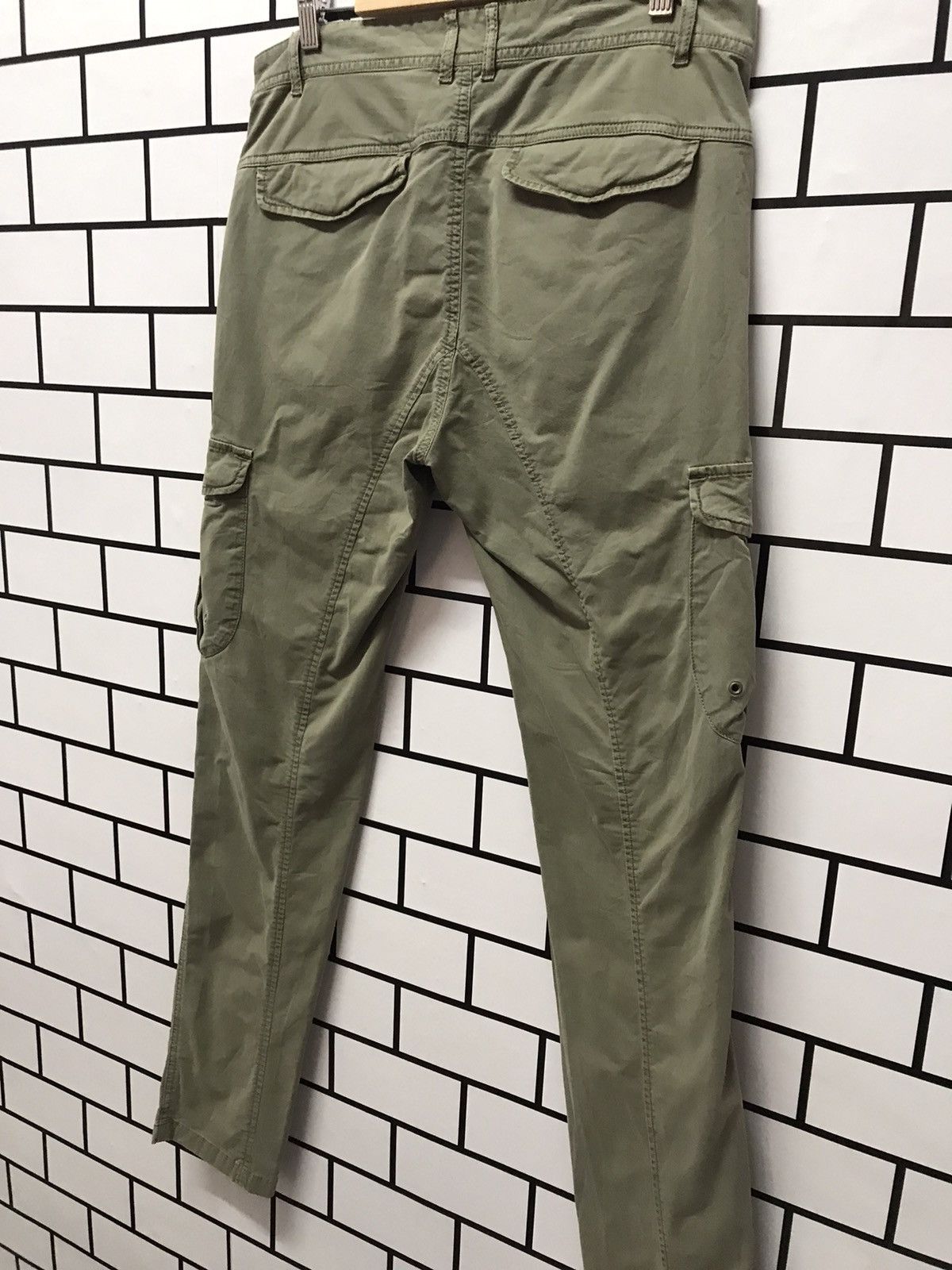 United Colors Of Benetton United Colour Of Benetton Slim Skinnty Tactical Cargo Pants Size US 32 / EU 48 - 9 Thumbnail