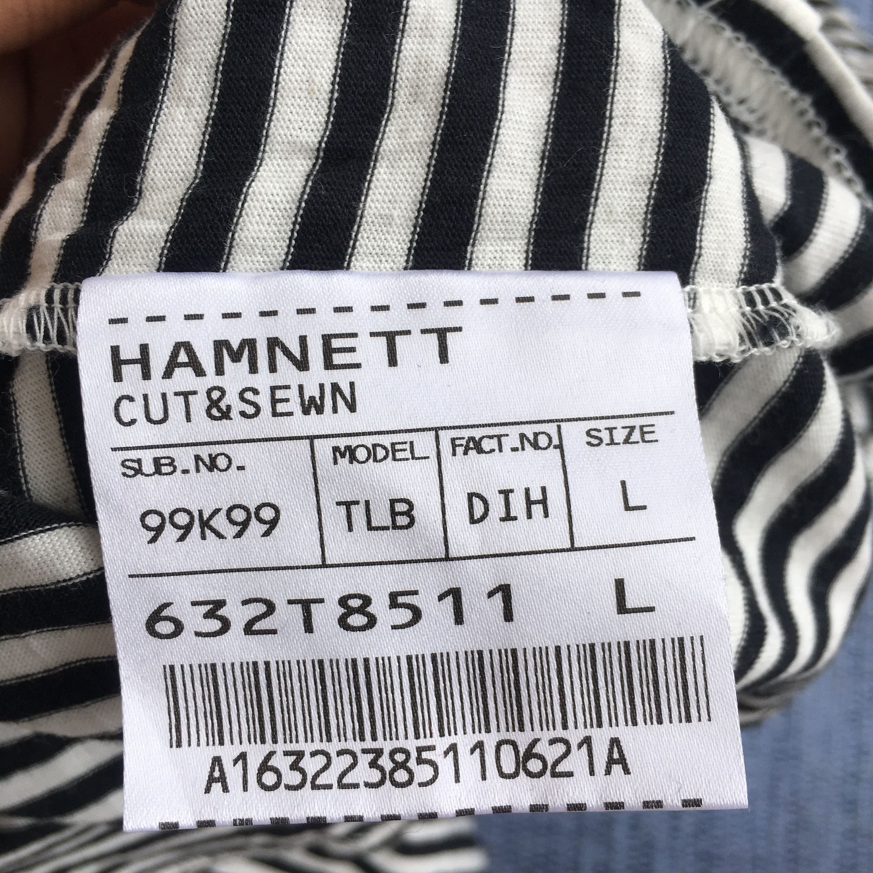 Katharine Hamnett London longsleeve stripe Size US L / EU 52-54 / 3 - 4 Thumbnail