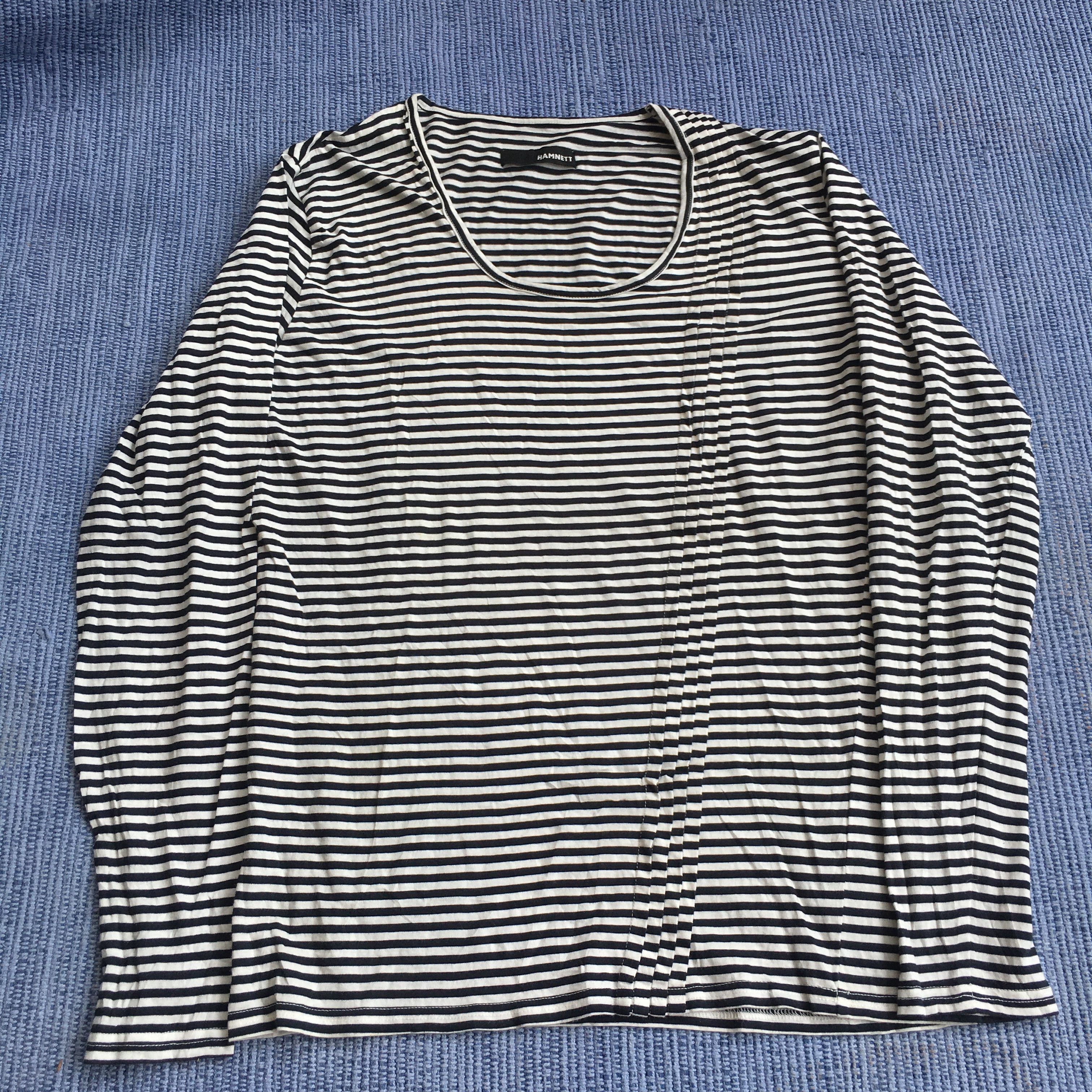 Katharine Hamnett London longsleeve stripe Size US L / EU 52-54 / 3 - 1 Thumbnail