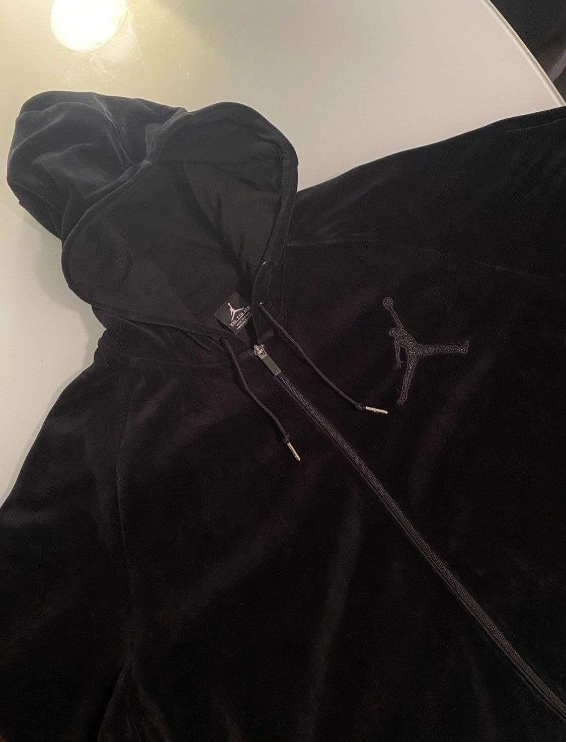 velour jordan hoodie