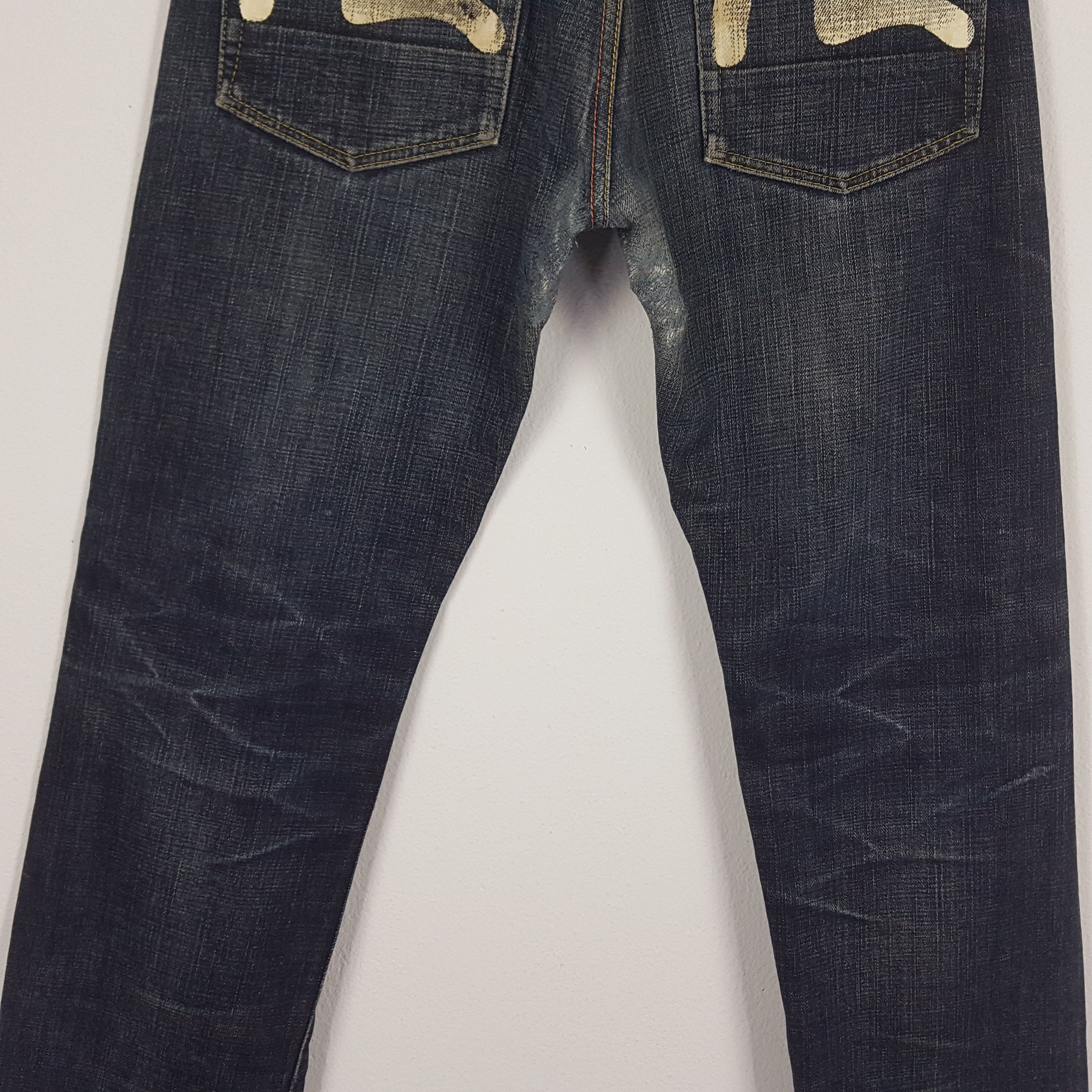 Japanese Brand × Vintage Vintage EVISU Japanese Brand Denim Jeans Size US 30 / EU 46 - 6 Thumbnail