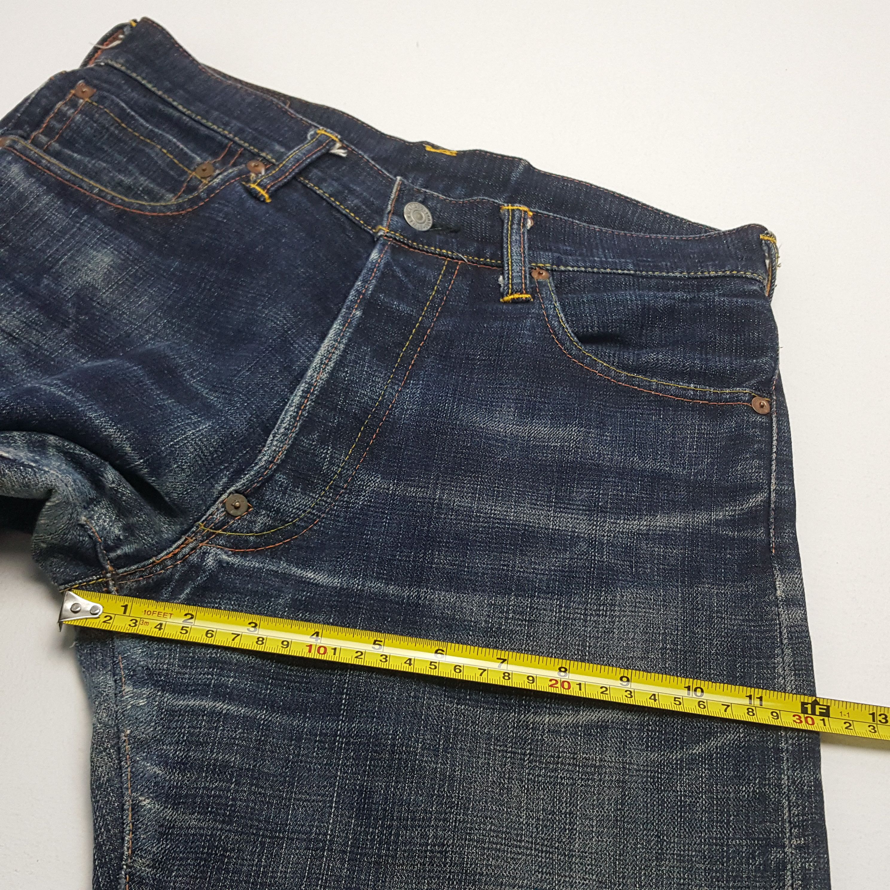 Japanese Brand × Vintage Vintage EVISU Japanese Brand Denim Jeans Size US 30 / EU 46 - 11 Thumbnail
