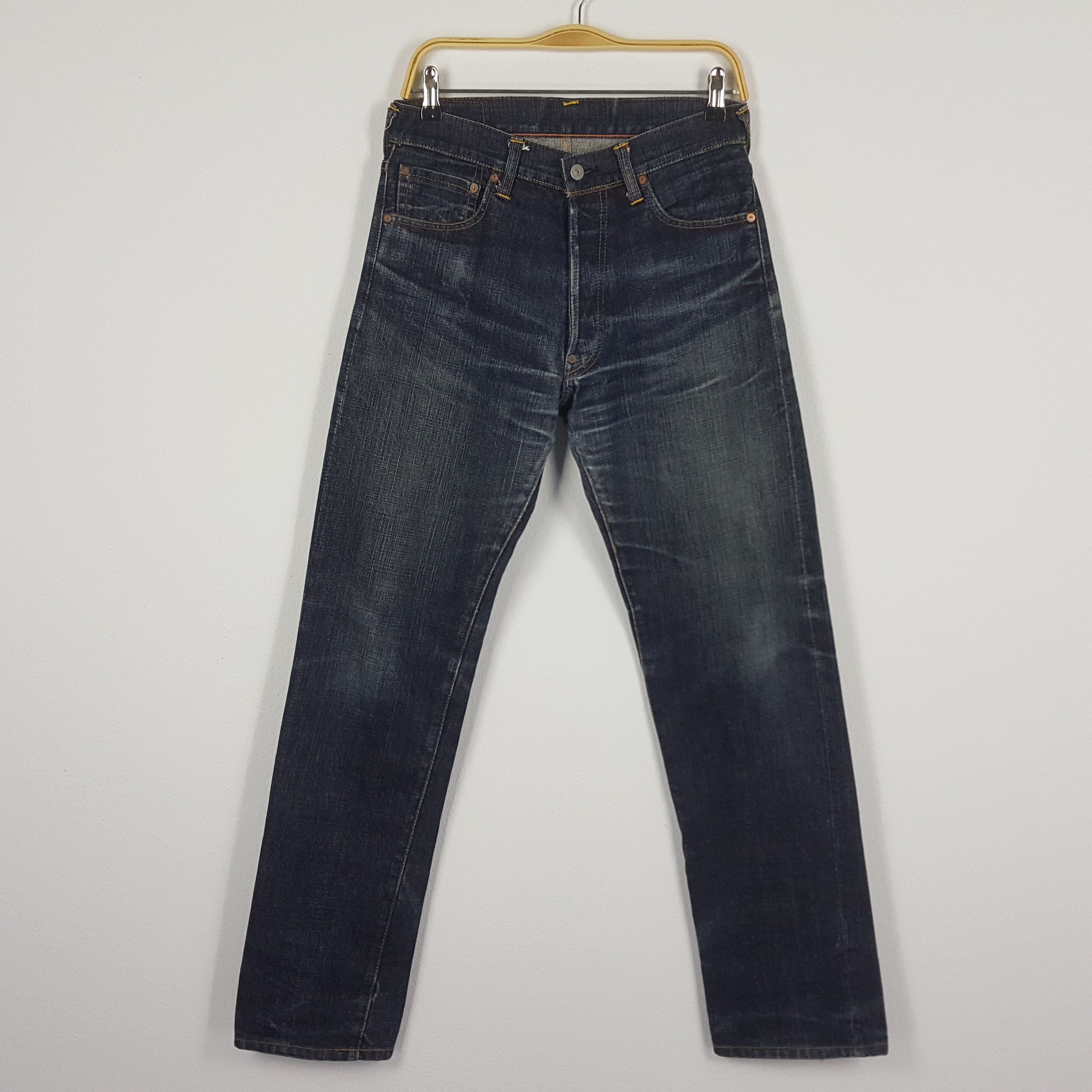 Japanese Brand × Vintage Vintage EVISU Japanese Brand Denim Jeans Size US 30 / EU 46 - 4 Thumbnail