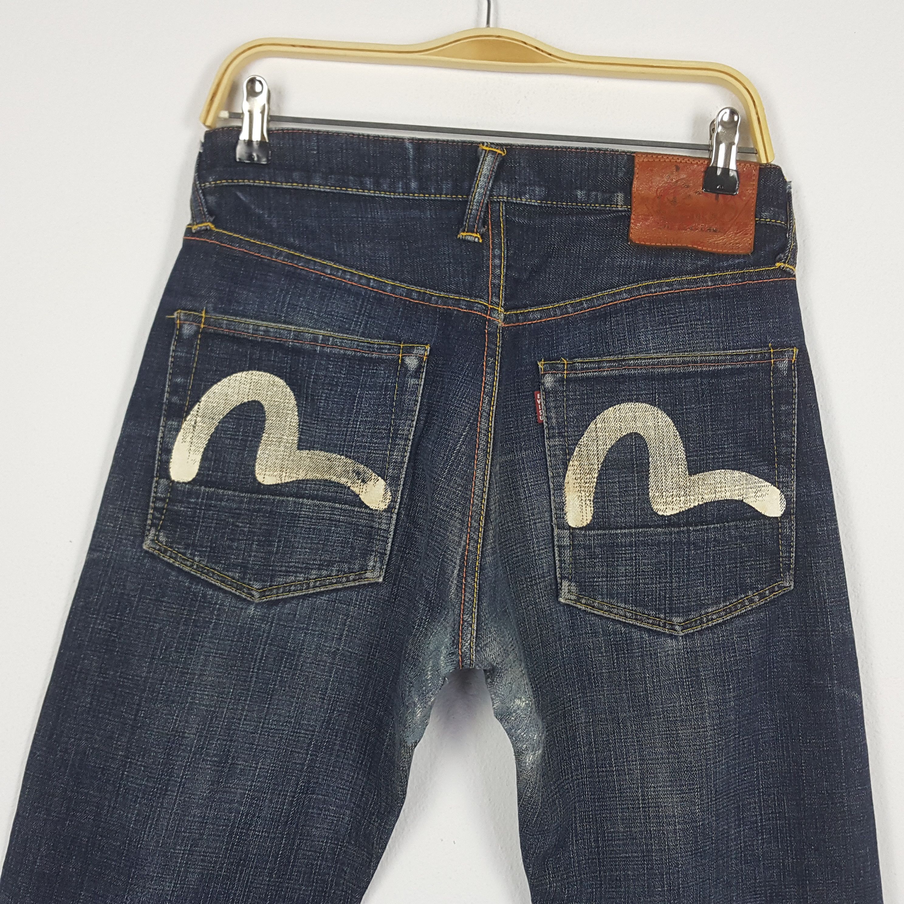 Japanese Brand × Vintage Vintage EVISU Japanese Brand Denim Jeans Size US 30 / EU 46 - 7 Thumbnail