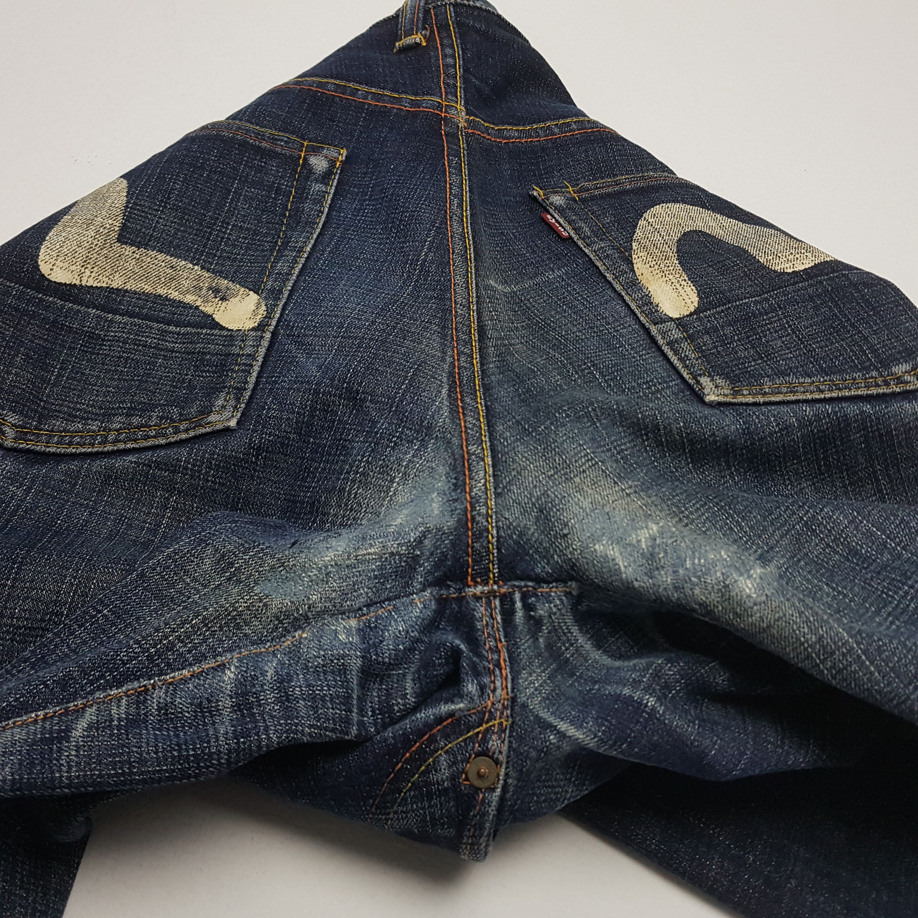 Japanese Brand × Vintage Vintage EVISU Japanese Brand Denim Jeans Size US 30 / EU 46 - 9 Thumbnail