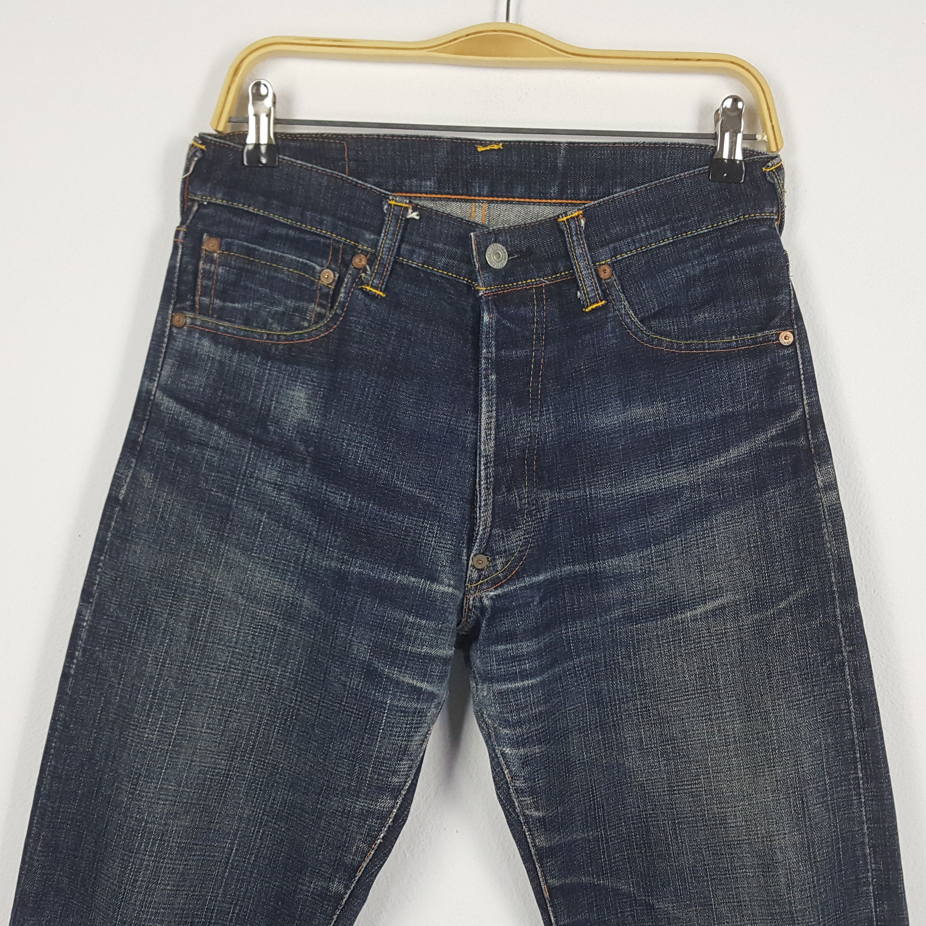 Japanese Brand × Vintage Vintage EVISU Japanese Brand Denim Jeans Size US 30 / EU 46 - 5 Thumbnail