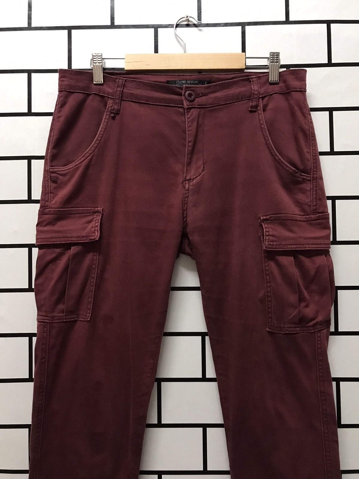 Designer × Japanese Brand Japan Brand Clone Devgru Cargo Skinny Stretchable Pants Size US 32 / EU 48 - 3 Thumbnail
