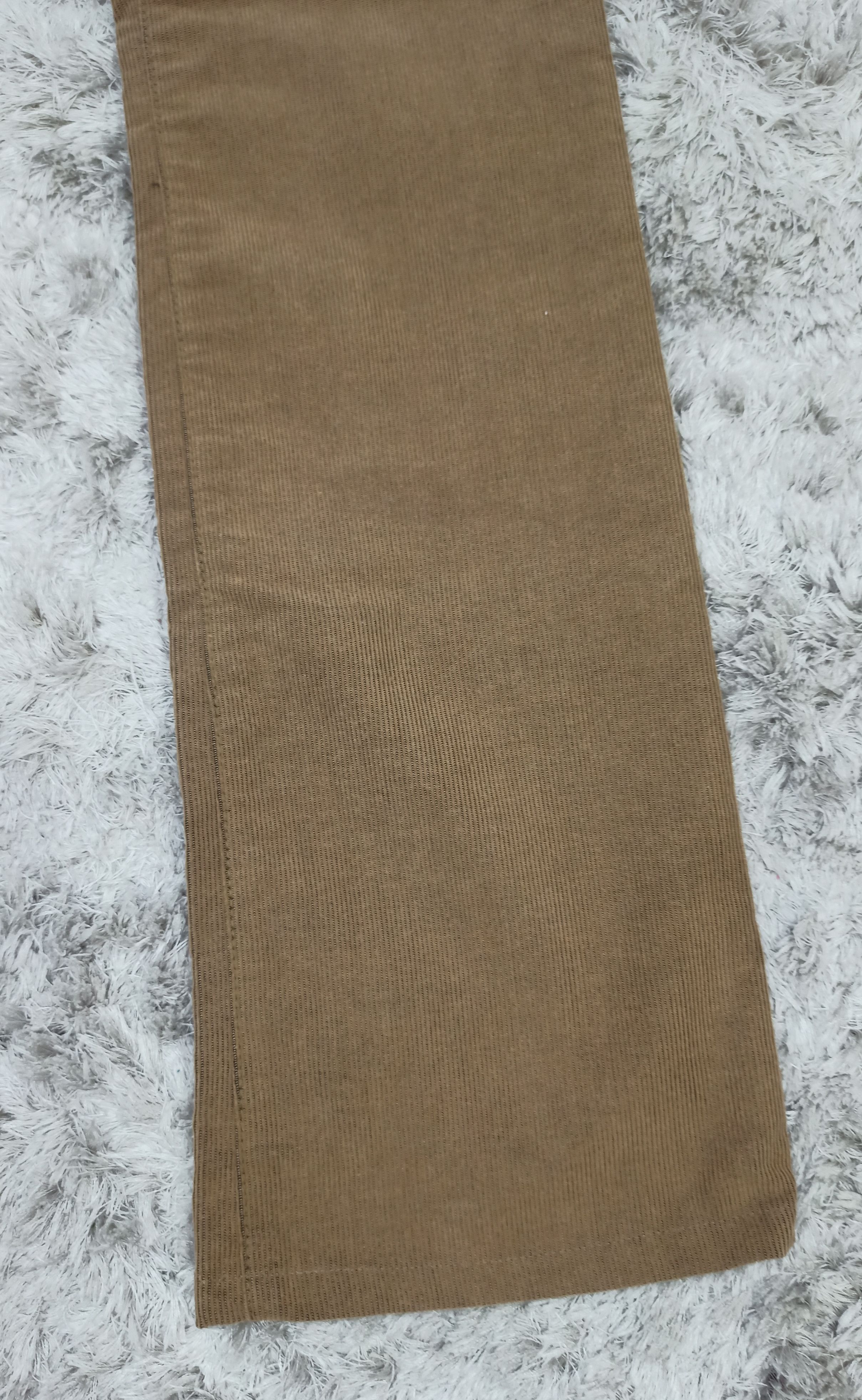 Tornado Mart Tornado Mart Minimalist Flare Corduroy Pants Size US 27 - 4 Thumbnail