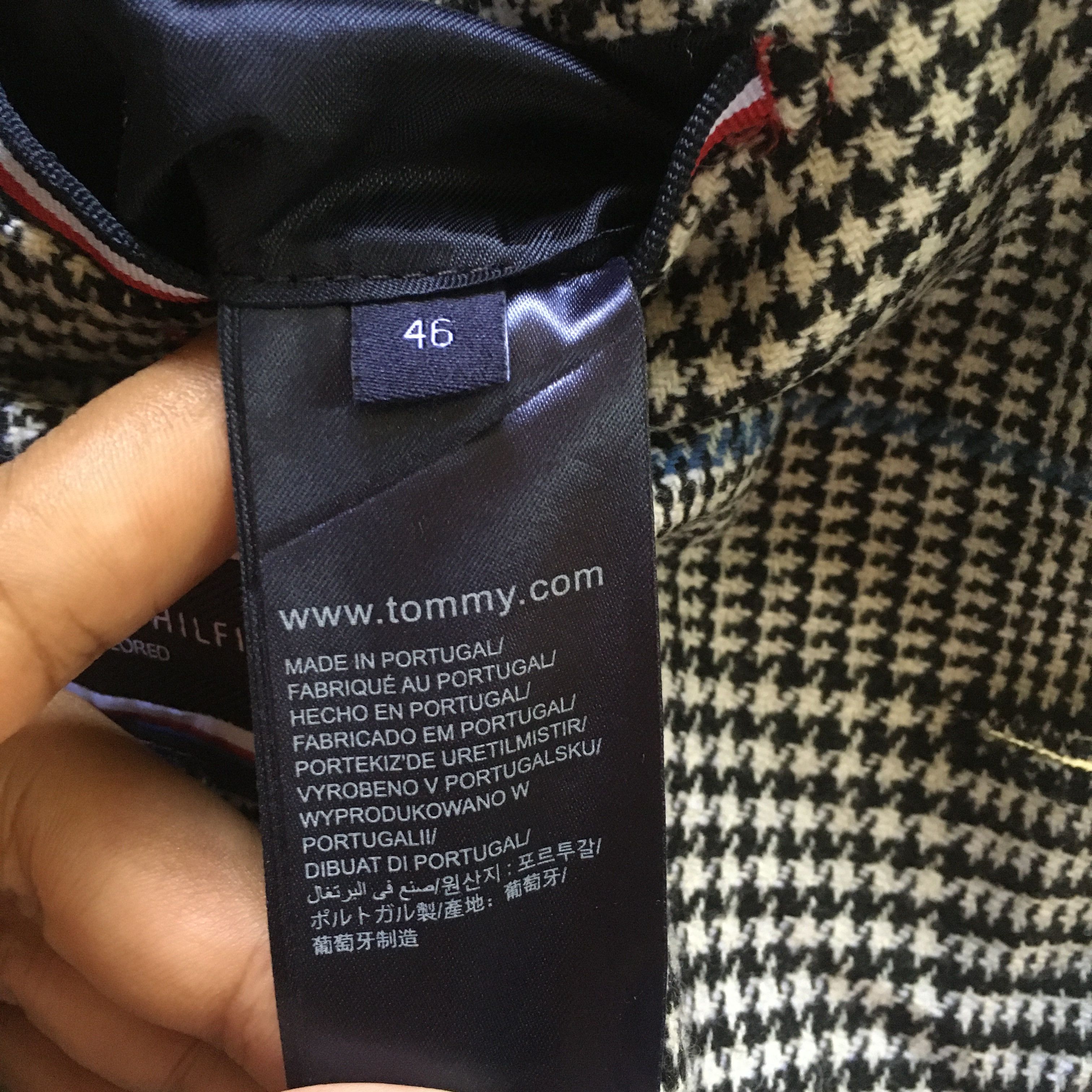Tommy Hilfiger TH flex slim fit blazer Size 46S - 7 Thumbnail