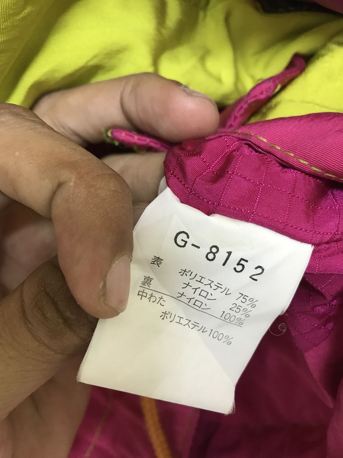 Goldwin Vtg 90s Goldwin Neon Multi Colour Block Winter Jacket Padd Size US XL / EU 56 / 4 - 11 Thumbnail