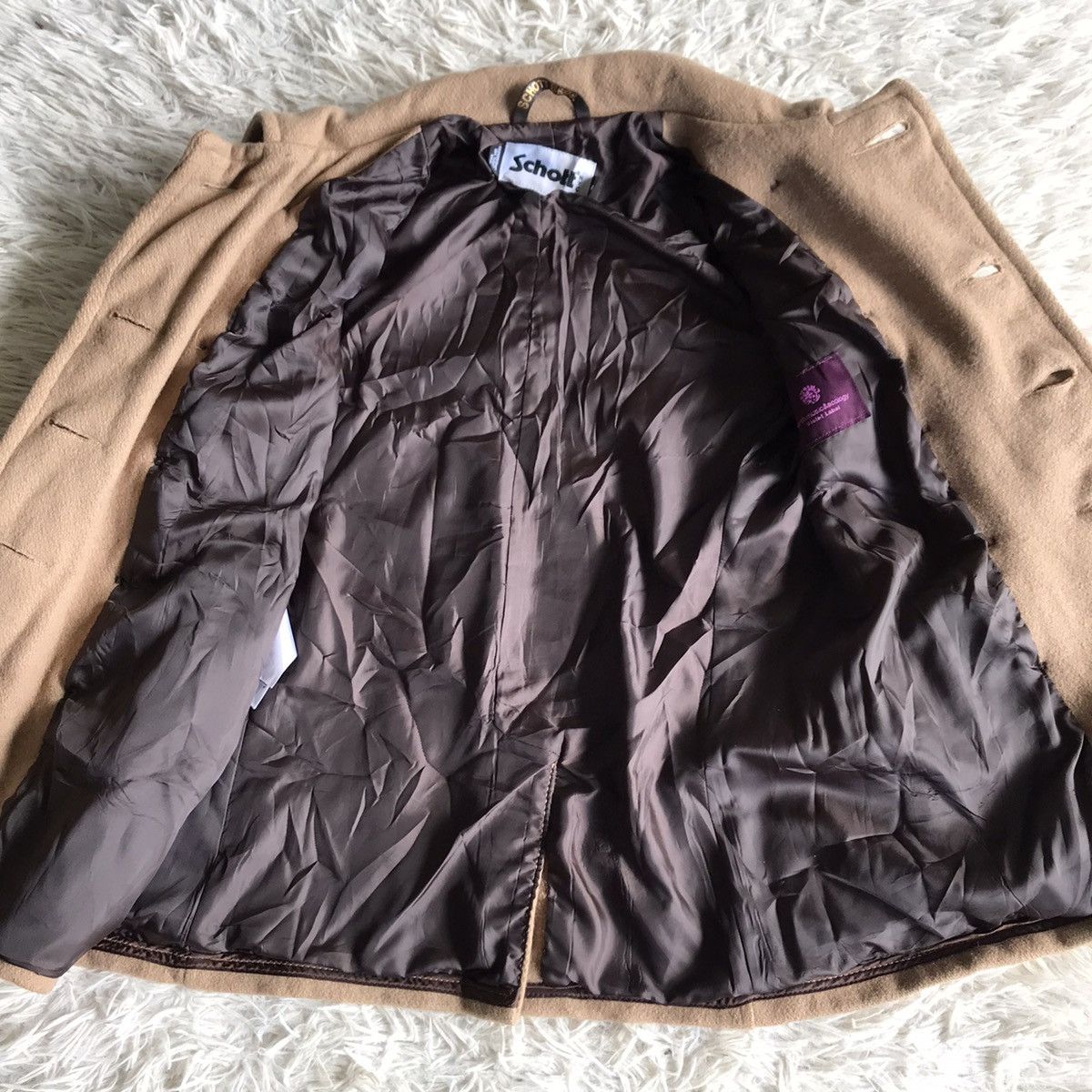 Schott SCHOTT NYC WOOL PEACOAT JACKET Size US XS / EU 42 / 0 - 4 Thumbnail