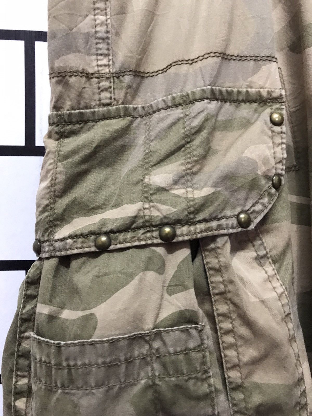 Japanese Brand Japan Brand Kissmark Cargo Combat Tactical Multipocket Pants Size US 35 - 9 Thumbnail