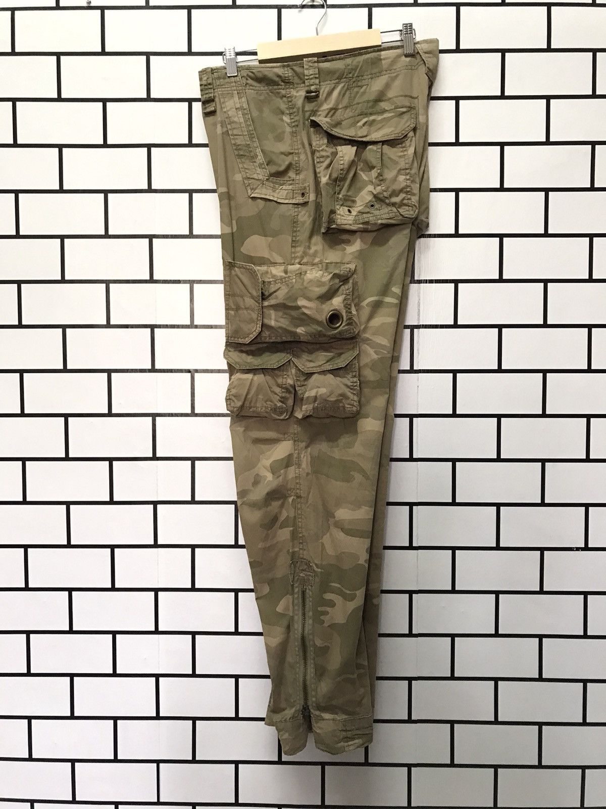Japanese Brand Japan Brand Kissmark Cargo Combat Tactical Multipocket Pants Size US 35 - 13 Thumbnail