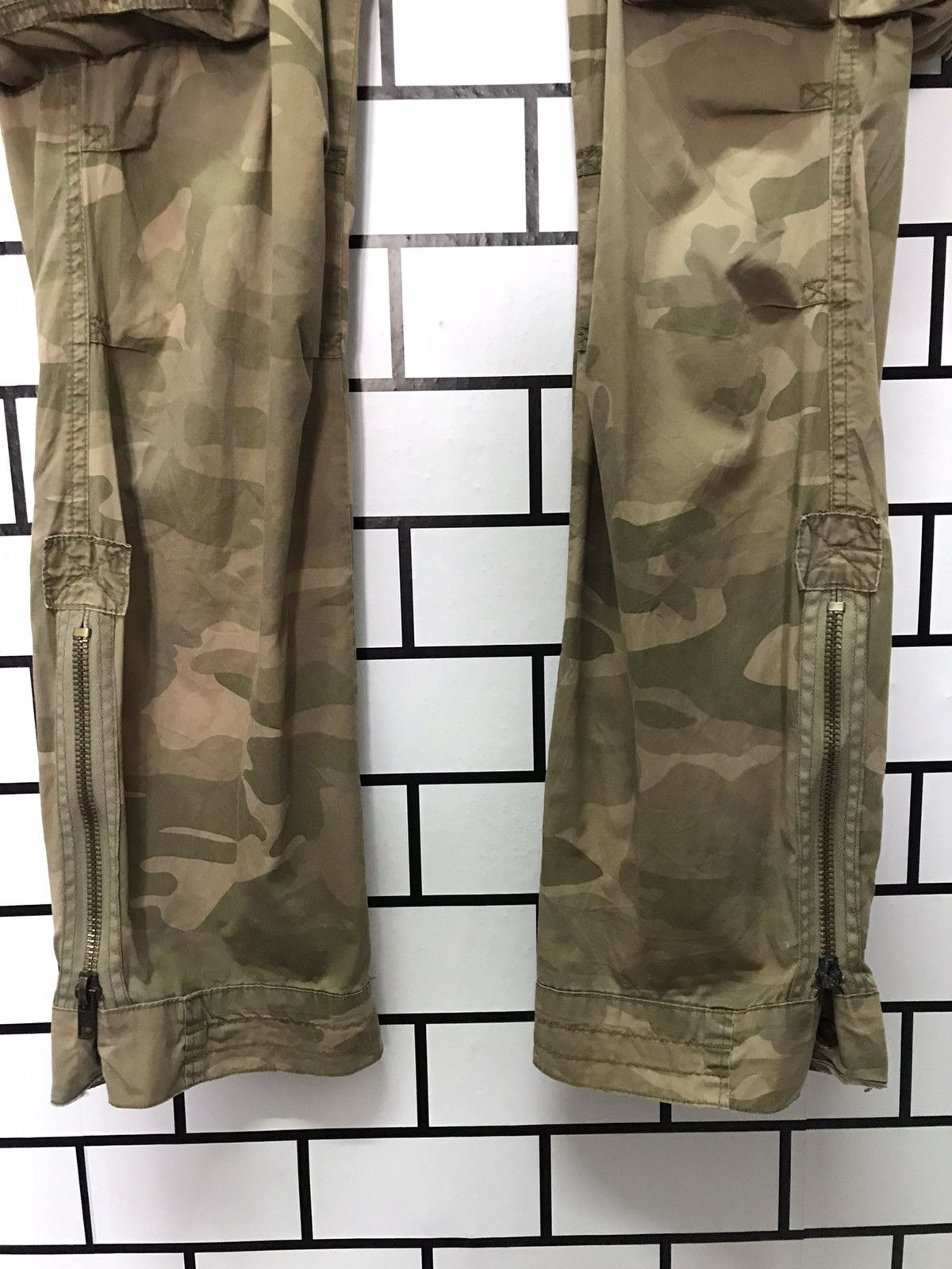 Japanese Brand Japan Brand Kissmark Cargo Combat Tactical Multipocket Pants Size US 35 - 8 Thumbnail