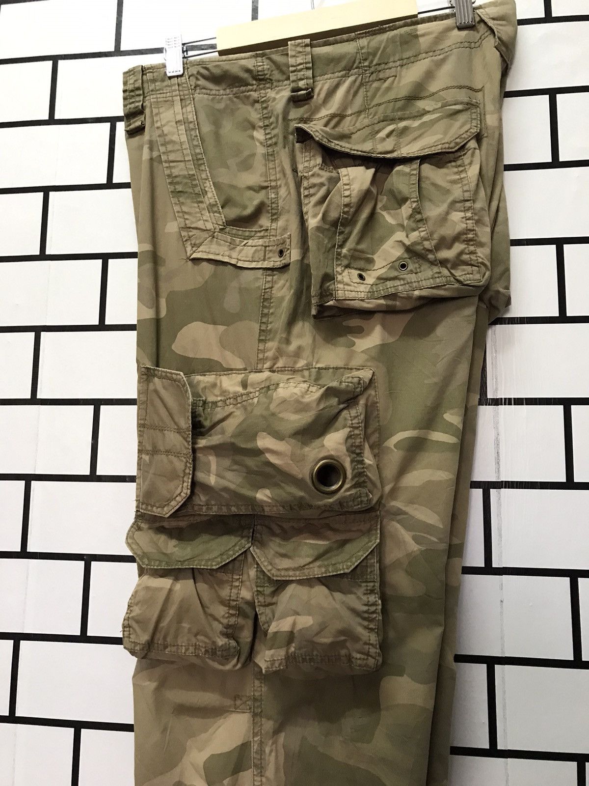 Japanese Brand Japan Brand Kissmark Cargo Combat Tactical Multipocket Pants Size US 35 - 14 Thumbnail