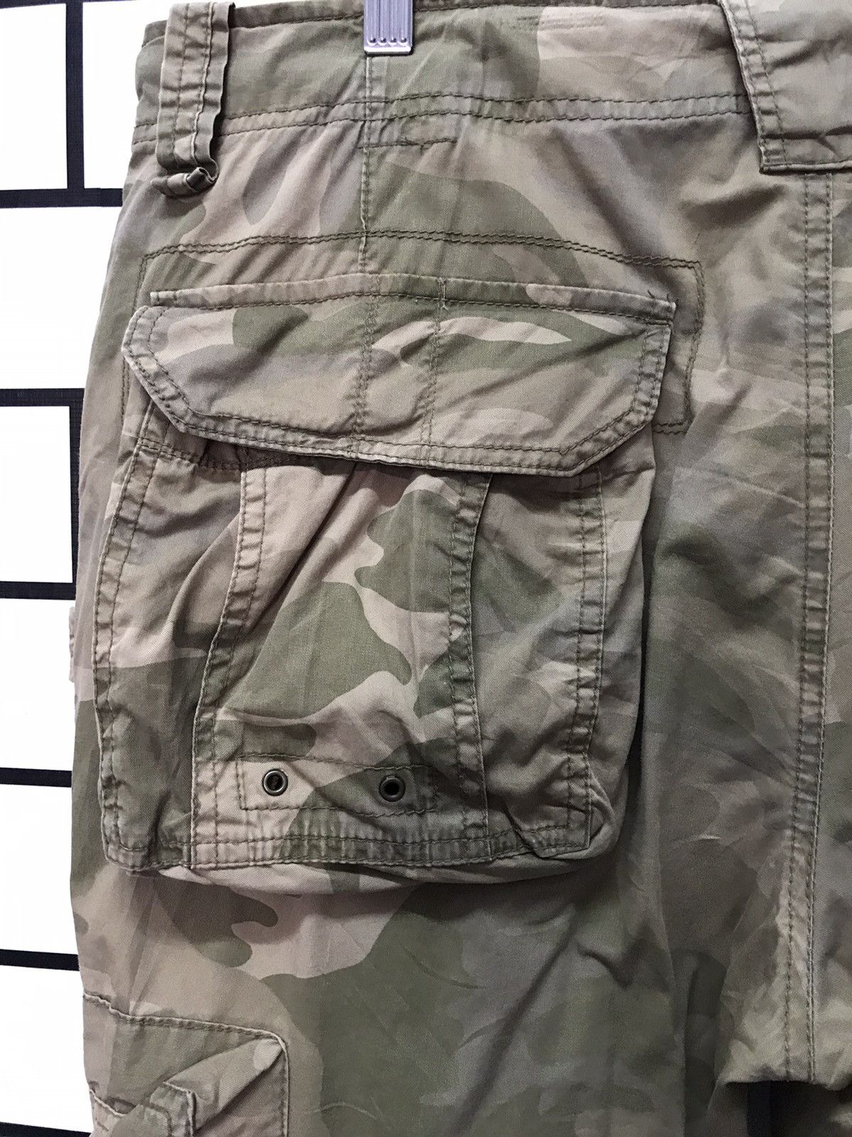 Japanese Brand Japan Brand Kissmark Cargo Combat Tactical Multipocket Pants Size US 35 - 17 Thumbnail