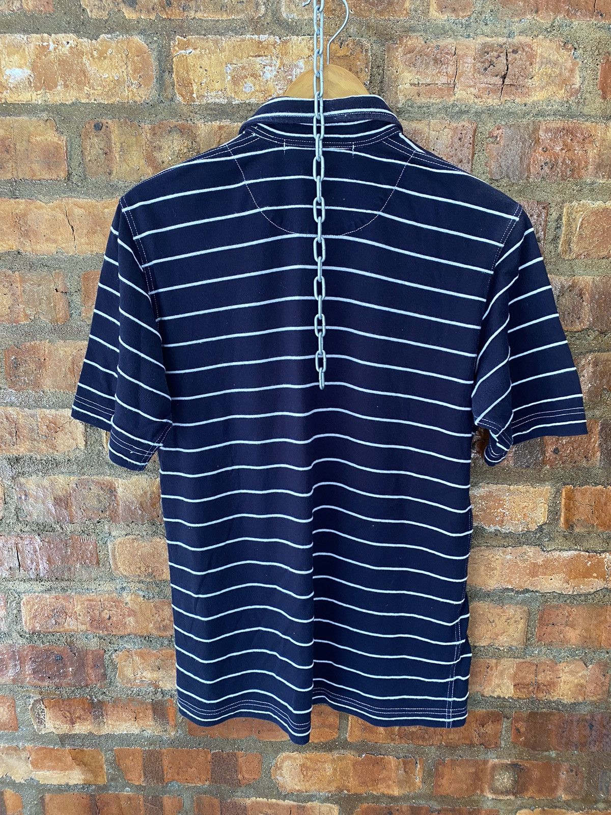 Comme des Garcons Homme AW12 Junya Watanabe Stripe polo Size US M / EU 48-50 / 2 - 7 Thumbnail