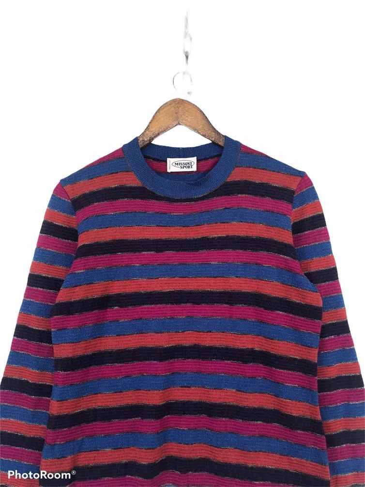 Missoni 💥Missoni Sport Knitwear Stripe Shirt Size M / US 6-8 / IT 42-44 - 2 Thumbnail