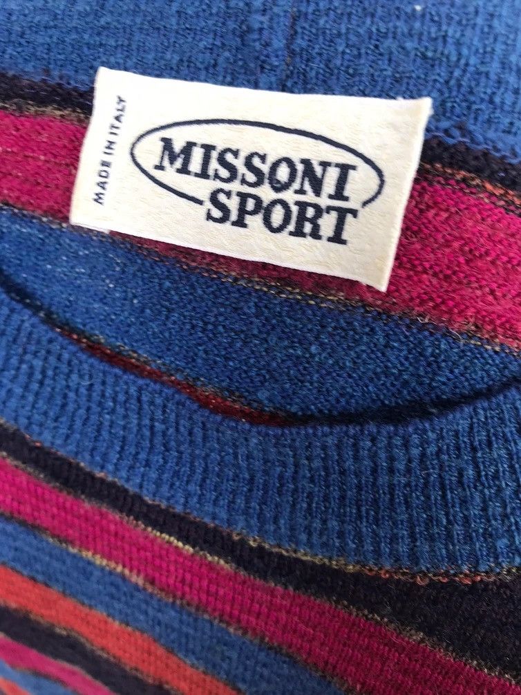 Missoni 💥Missoni Sport Knitwear Stripe Shirt Size M / US 6-8 / IT 42-44 - 5 Thumbnail