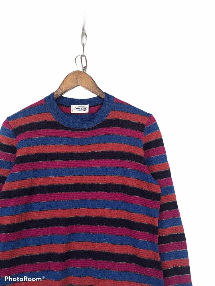 Missoni 💥Missoni Sport Knitwear Stripe Shirt Size M / US 6-8 / IT 42-44 - 4 Thumbnail