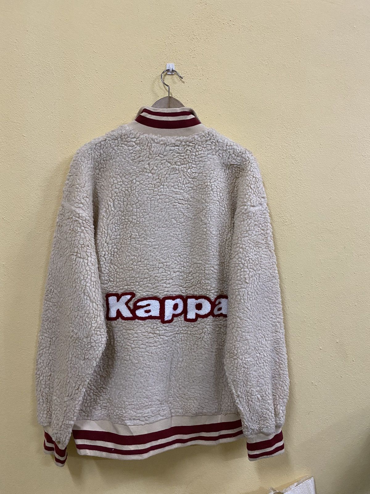 Kappa × Vintage Vintage Kappa sherpa jacket half zipped Size US L / EU 52-54 / 3 - 7 Thumbnail
