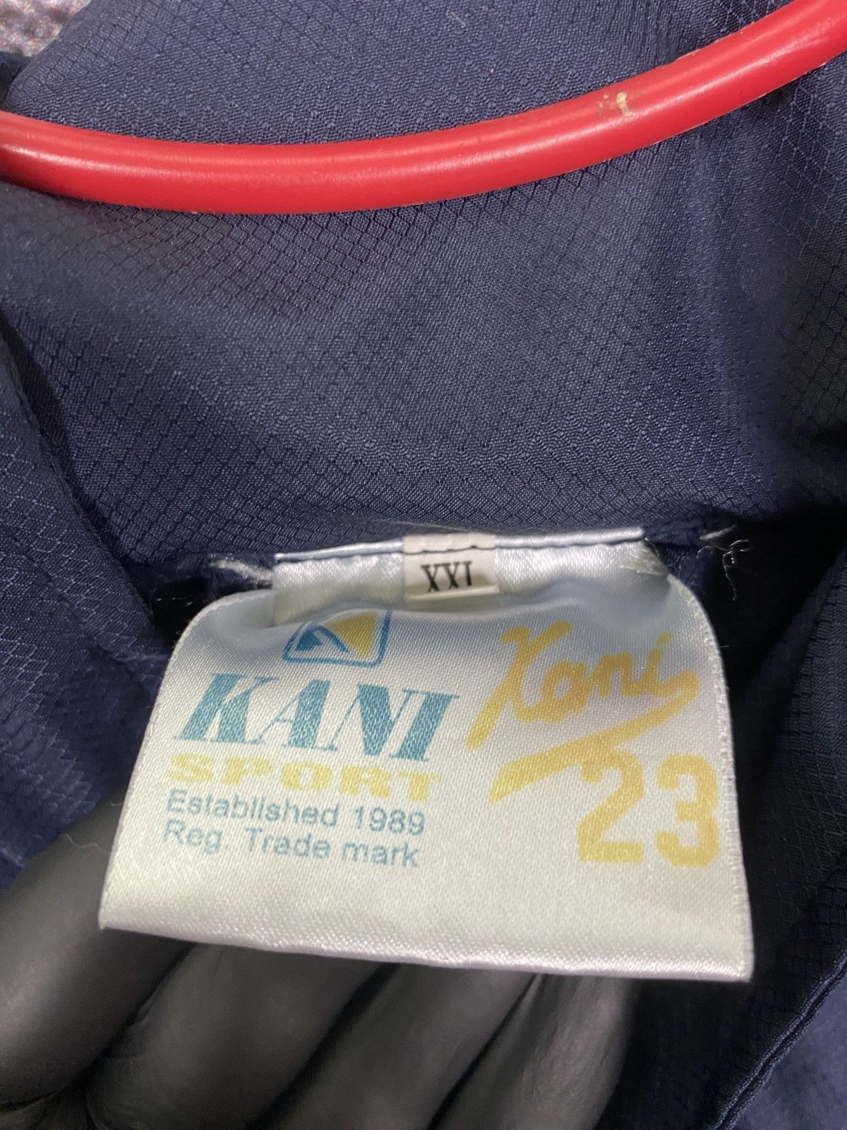 Other Vintage stripes nylon jacket Karl Kani 23 sport y2k 1989 Size US XXL / EU 58 / 5 - 5 Thumbnail
