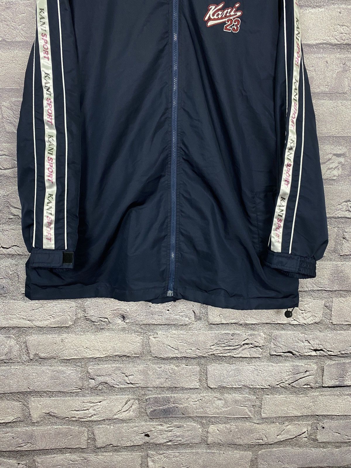 Other Vintage stripes nylon jacket Karl Kani 23 sport y2k 1989 Size US XXL / EU 58 / 5 - 3 Thumbnail