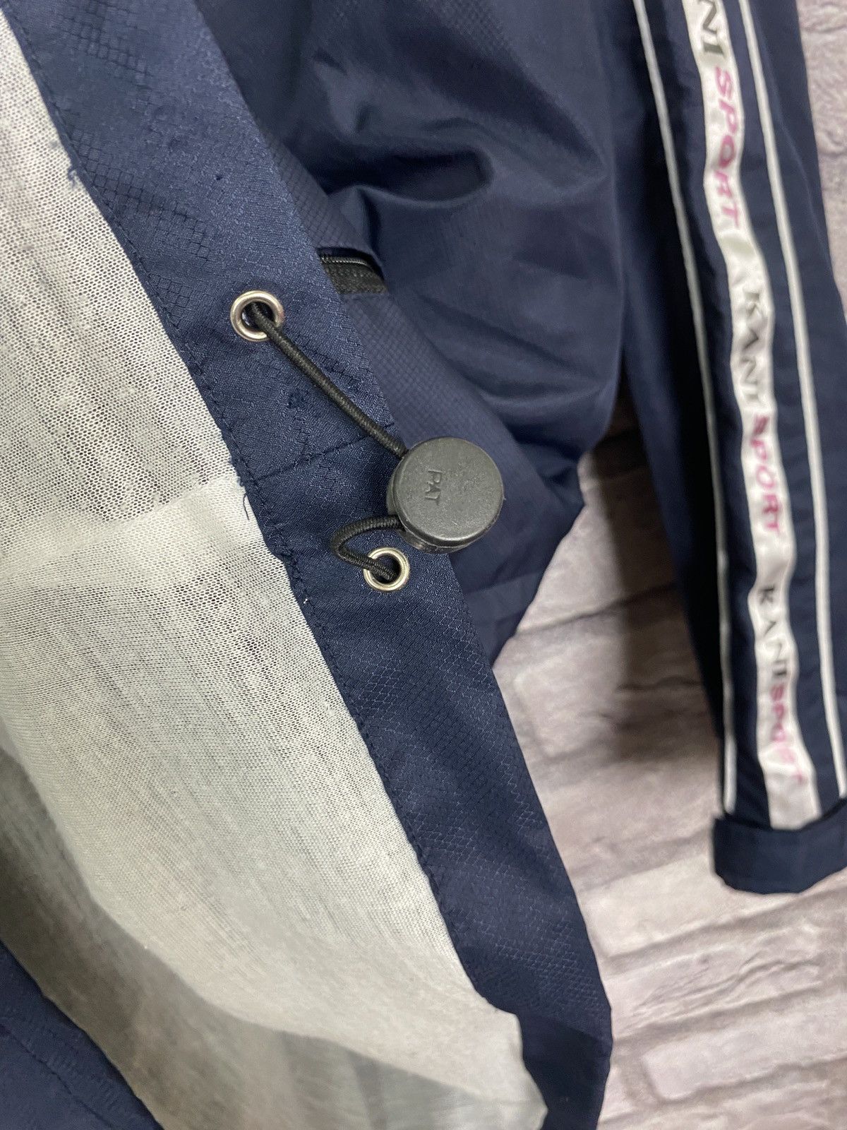 Other Vintage stripes nylon jacket Karl Kani 23 sport y2k 1989 Size US XXL / EU 58 / 5 - 8 Thumbnail