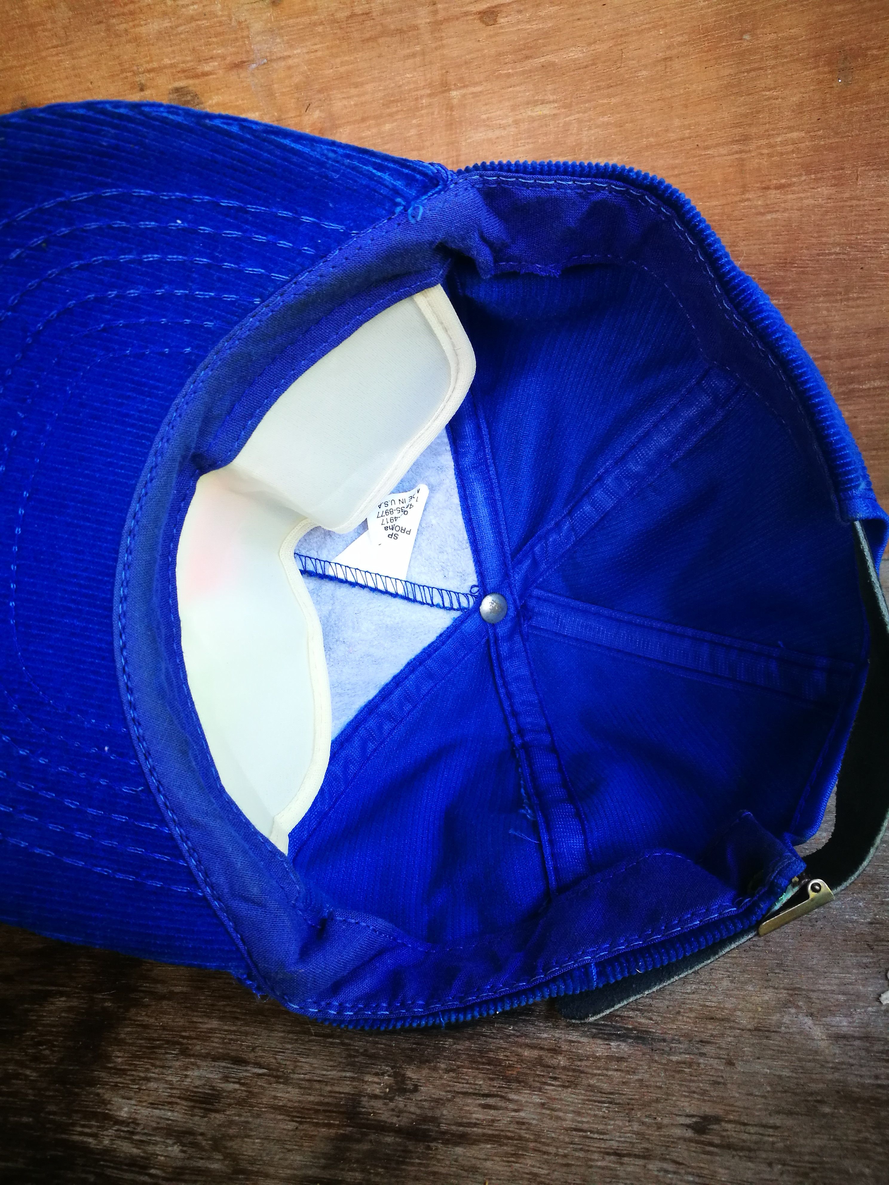 Vintage VINTAGE CORDUROY BLUE MOON COLUMBIA FALLS,MT CAP Size ONE SIZE - 4 Thumbnail