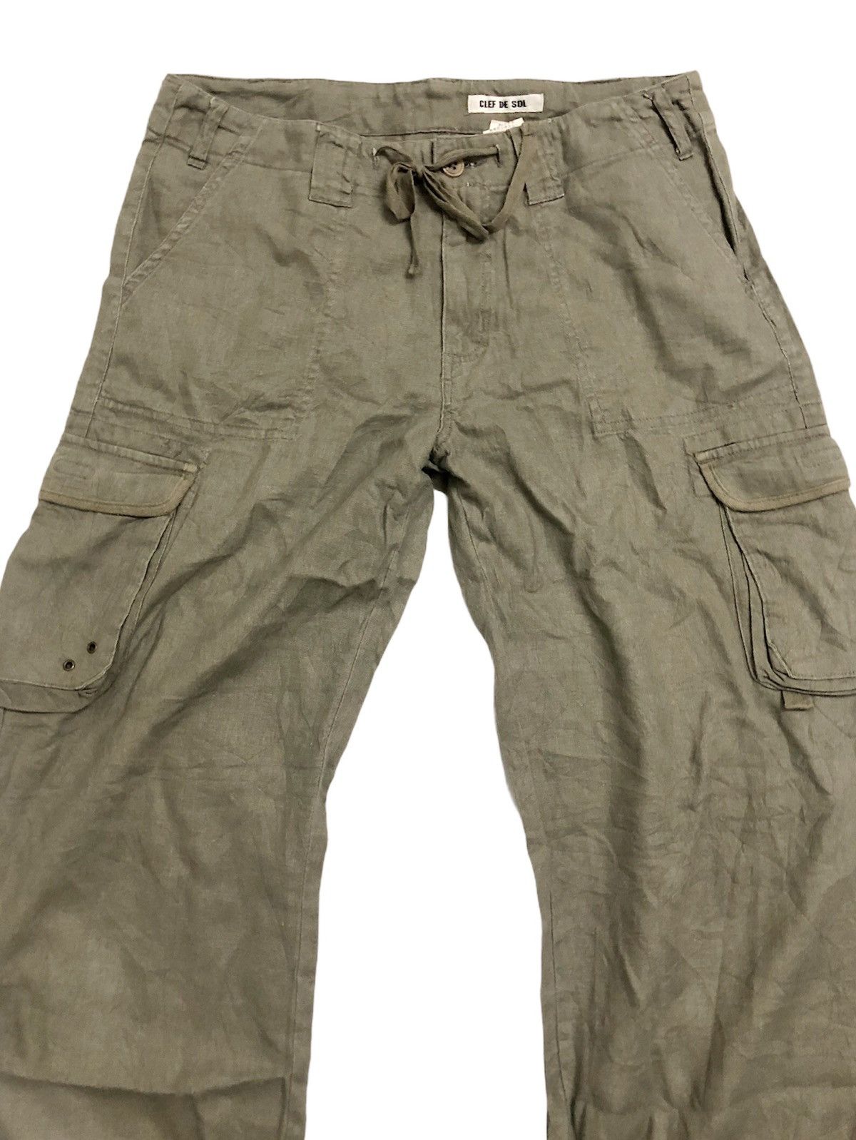 Japanese Brand 00's Clef De Sol Utility parachute pants Size US 32 / EU 48 - 2 Thumbnail