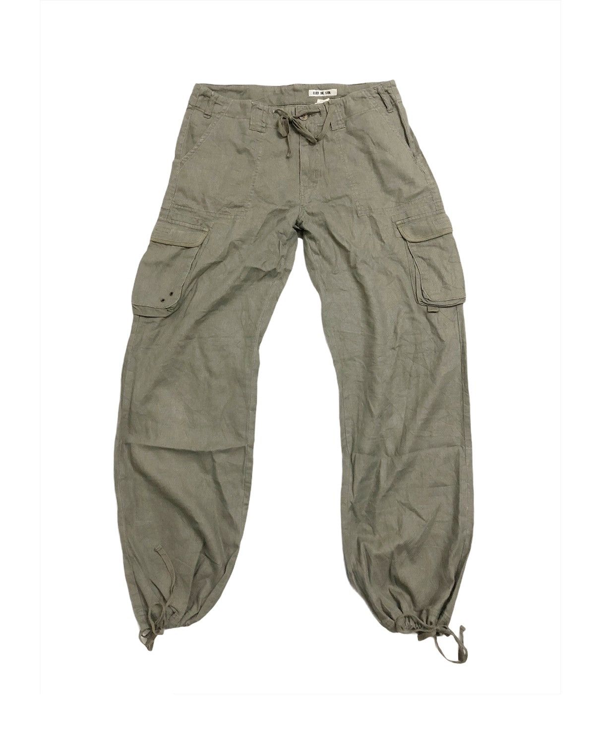 Japanese Brand 00's Clef De Sol Utility parachute pants Size US 32 / EU 48 - 1 Thumbnail
