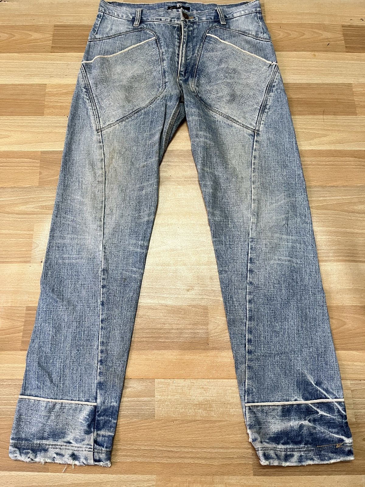 Japanese Brand × Vintage Vintage Eximanitionl Bush Pant Pocket Jeans Distressed Size US 30 / EU 46 - 1 Thumbnail