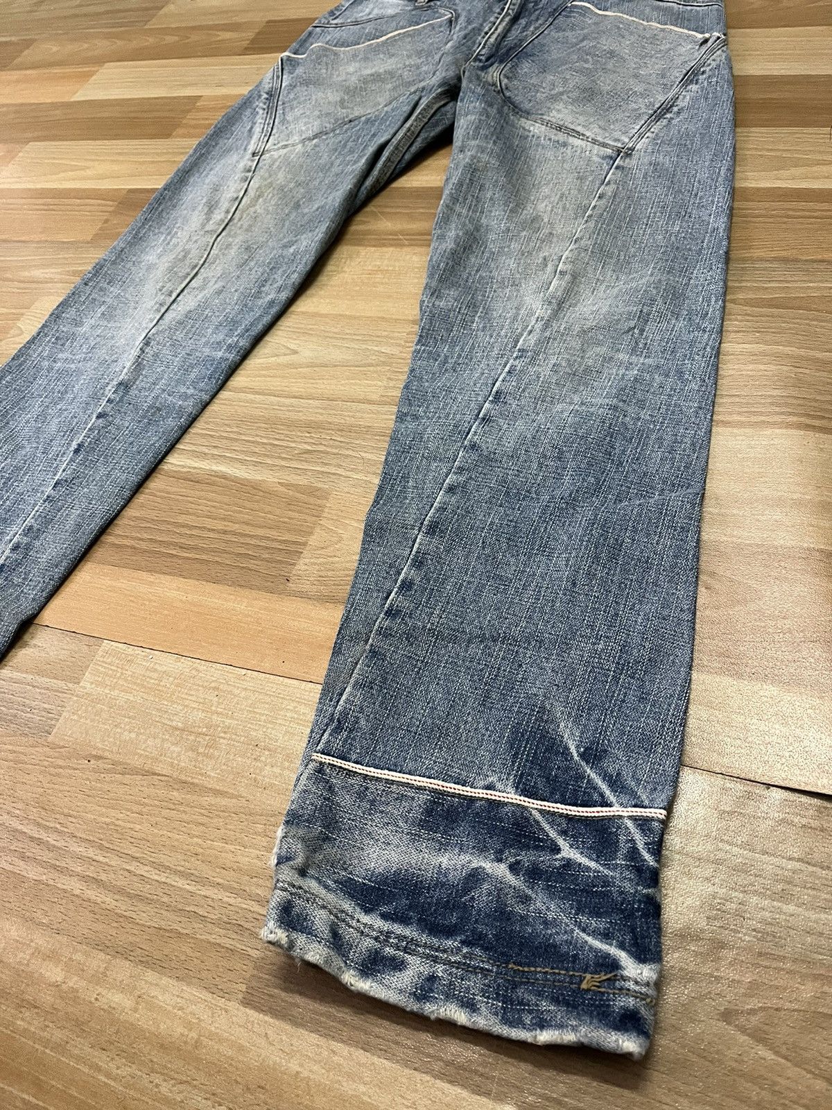 Japanese Brand × Vintage Vintage Eximanitionl Bush Pant Pocket Jeans Distressed Size US 30 / EU 46 - 3 Thumbnail