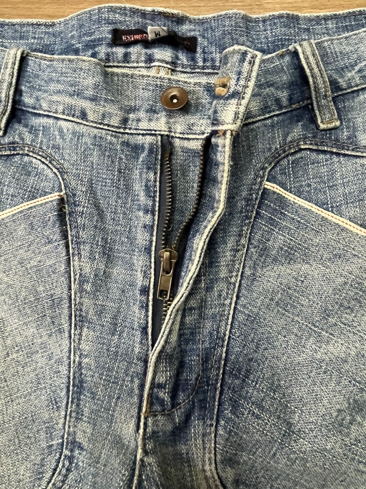 Japanese Brand × Vintage Vintage Eximanitionl Bush Pant Pocket Jeans Distressed Size US 30 / EU 46 - 6 Thumbnail