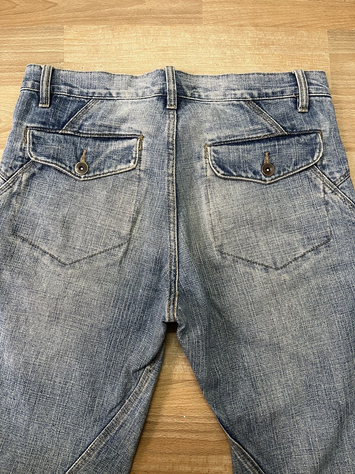 Japanese Brand × Vintage Vintage Eximanitionl Bush Pant Pocket Jeans Distressed Size US 30 / EU 46 - 8 Thumbnail