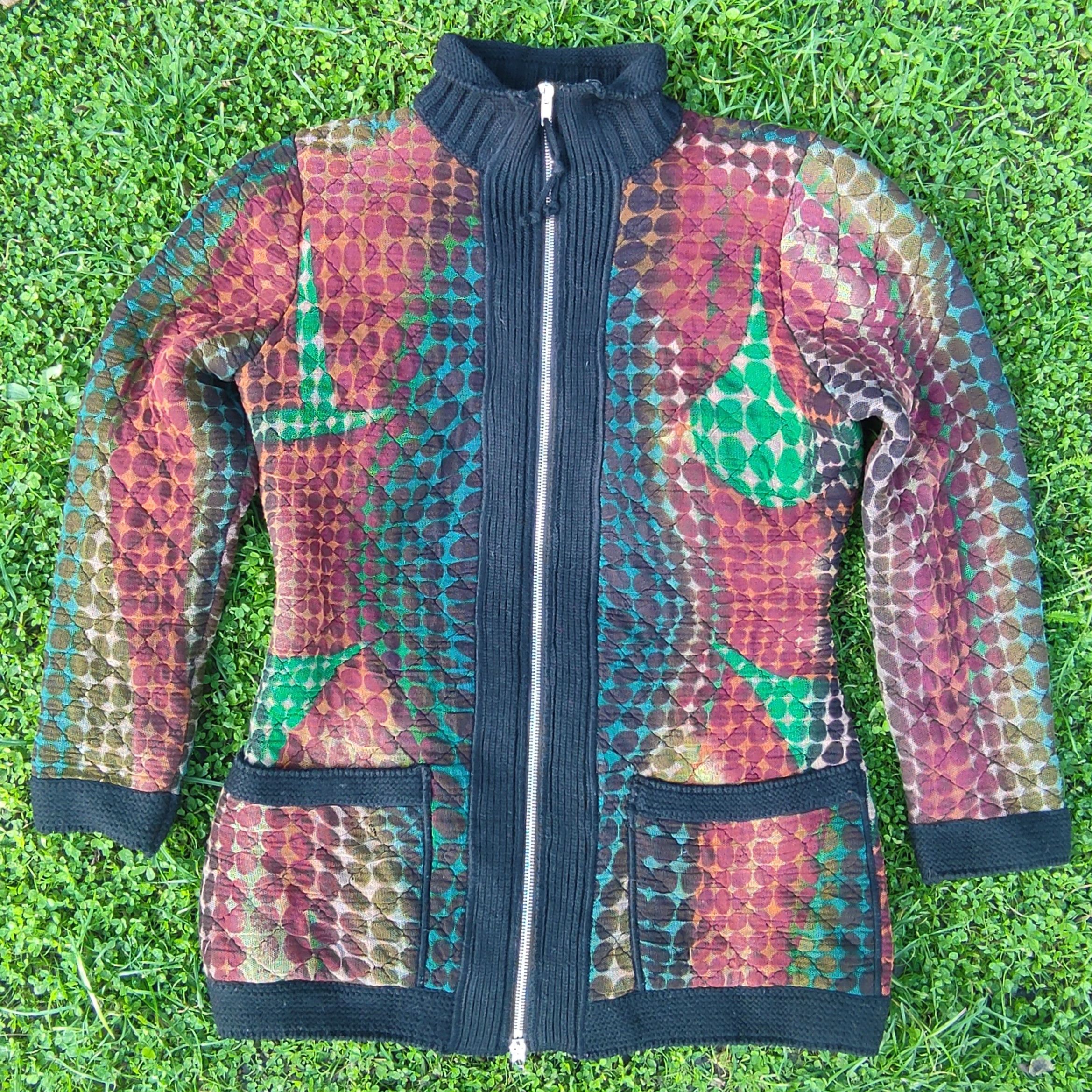 Jean Paul Gaultier Jean Paul Gaultier Cyberbaba Optical Illusion Jacket Coat Size US M / EU 48-50 / 2 - 3 Thumbnail