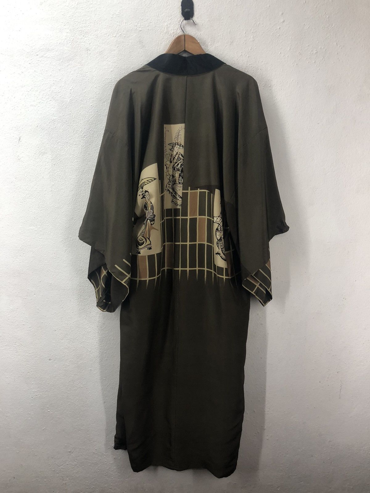 Japanese Brand × Vintage Vintage Japanese Traditional Kimono Geisha Design RARE! Size US M / EU 48-50 / 2 - 2 Thumbnail