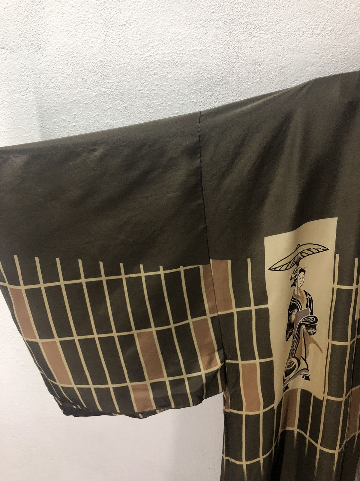 Japanese Brand × Vintage Vintage Japanese Traditional Kimono Geisha Design RARE! Size US M / EU 48-50 / 2 - 8 Thumbnail