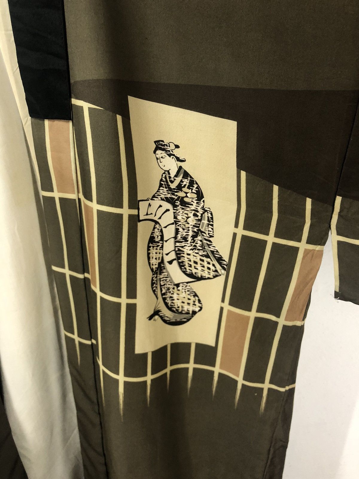 Japanese Brand × Vintage Vintage Japanese Traditional Kimono Geisha Design RARE! Size US M / EU 48-50 / 2 - 7 Thumbnail