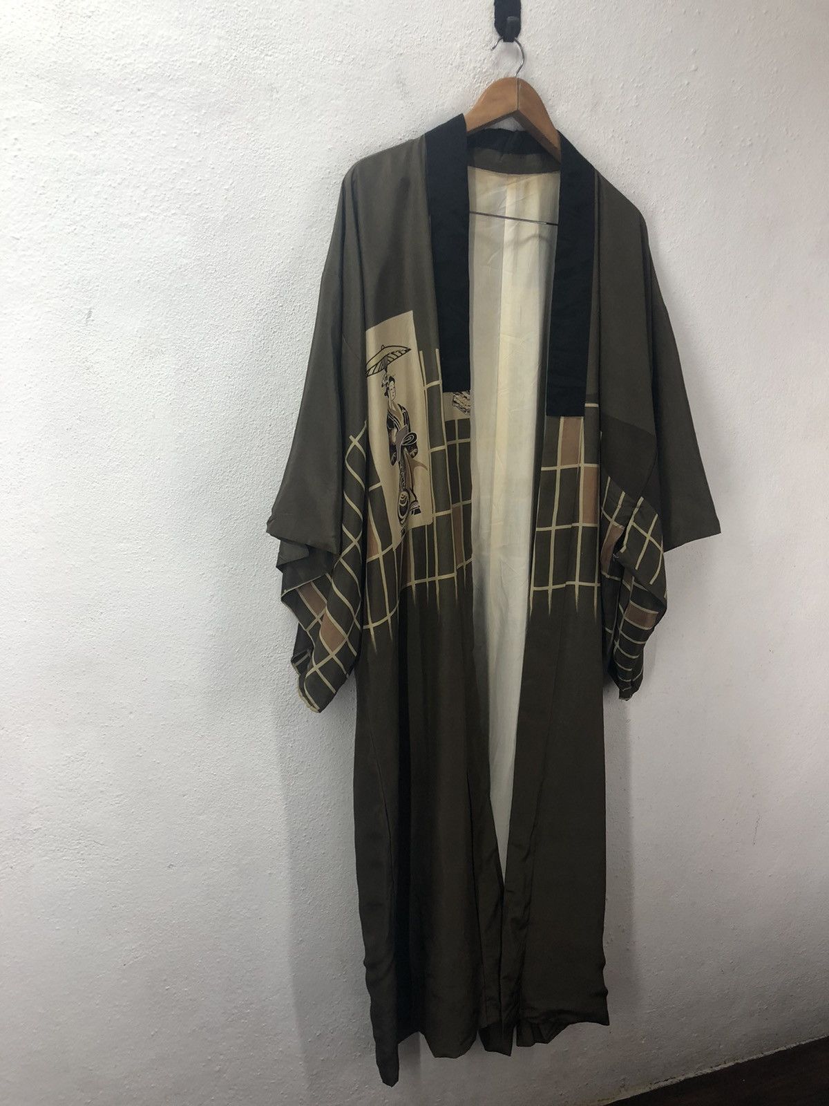 Japanese Brand × Vintage Vintage Japanese Traditional Kimono Geisha Design RARE! Size US M / EU 48-50 / 2 - 9 Thumbnail
