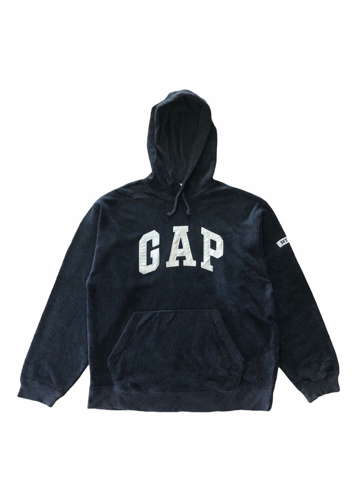 Gap Gap Embroidered SpellOut Fleece Hoodie Size US M / EU 48-50 / 2 - 1 Thumbnail