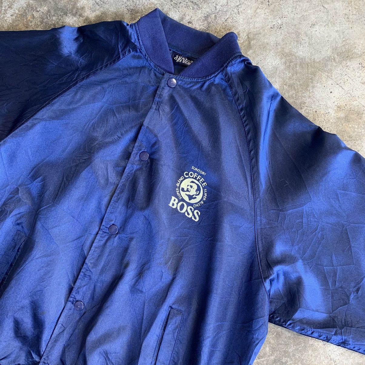 Japanese Brand Suntory coffee Boss super blend vintage light jacket Size US M / EU 48-50 / 2 - 9 Thumbnail