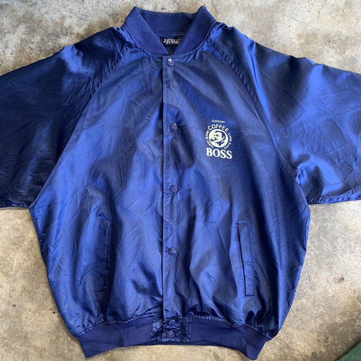 Japanese Brand Suntory coffee Boss super blend vintage light jacket Size US M / EU 48-50 / 2 - 8 Thumbnail