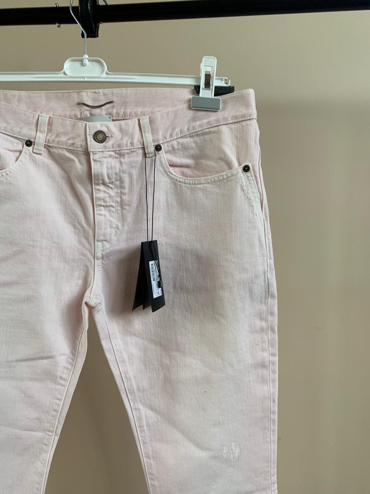 Saint Laurent Paris o1rshd1 D02 Denim in Light Pink Size US 33 - 4 Thumbnail