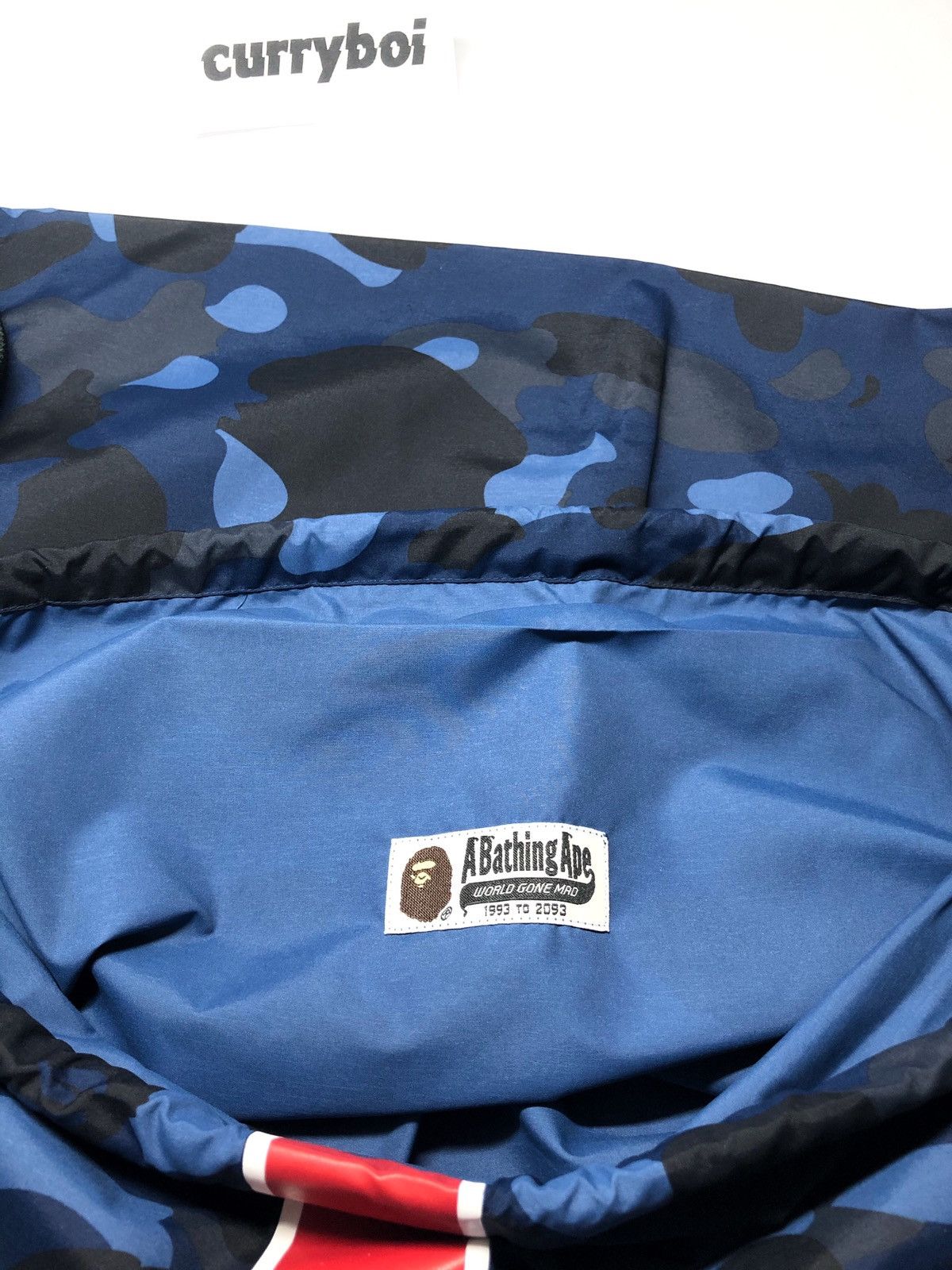 Bape Bape PSG Wash Bag Navy Size ONE SIZE - 3 Thumbnail