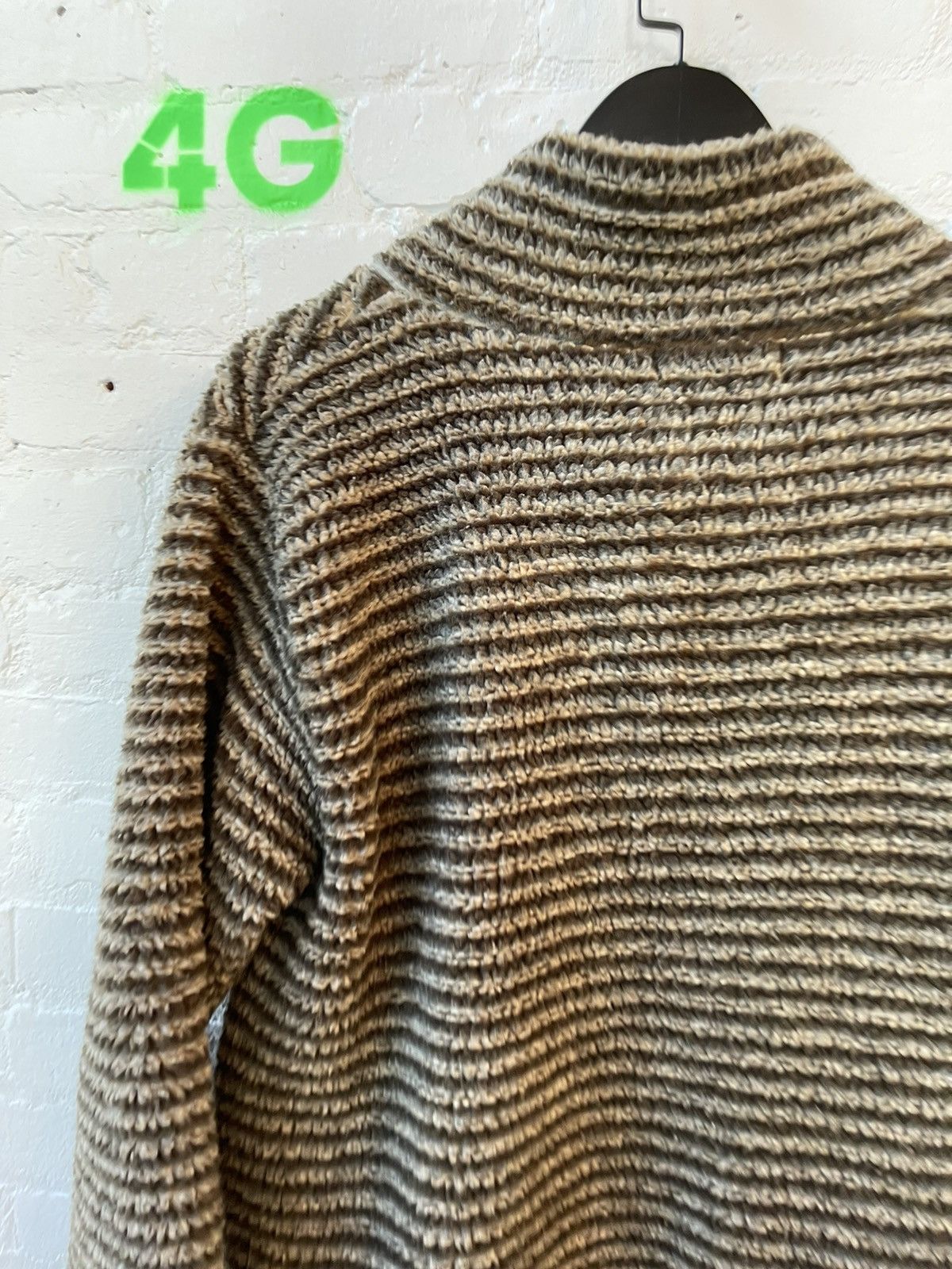 Vintage 90s BITCH SKATEBOARDS SHERPA FLEECE STRIPED HALF ZIP JACKET Size US M / EU 48-50 / 2 - 10 Thumbnail
