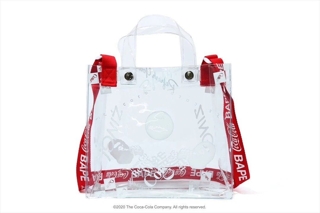 Bape BAPE X COCA COLA CLEAR BAG Size ONE SIZE - 3 Thumbnail