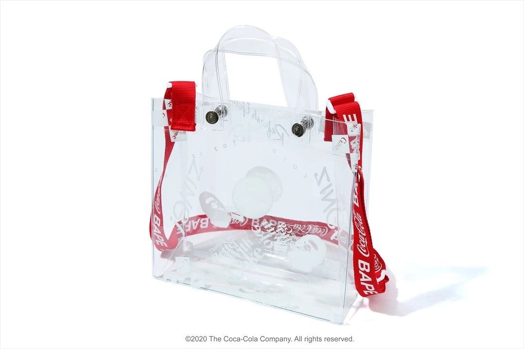 Bape BAPE X COCA COLA CLEAR BAG | Grailed