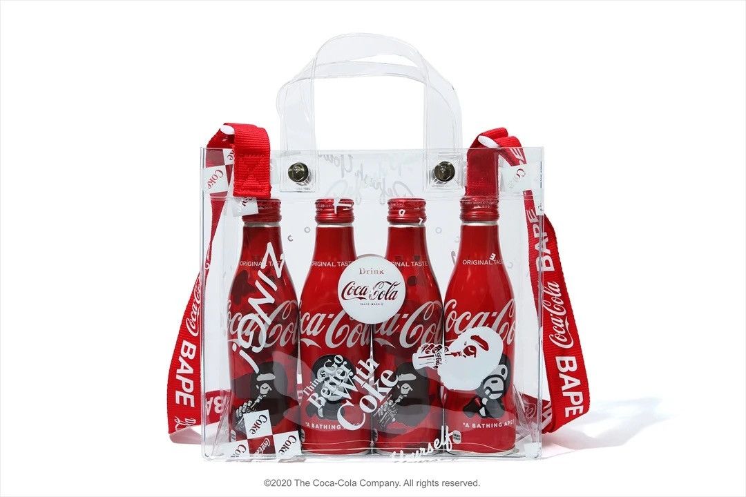 バッグ BAPE LOGO CLEAR DAY PACK Bape Bape Logo Clear Daypack | Grailed