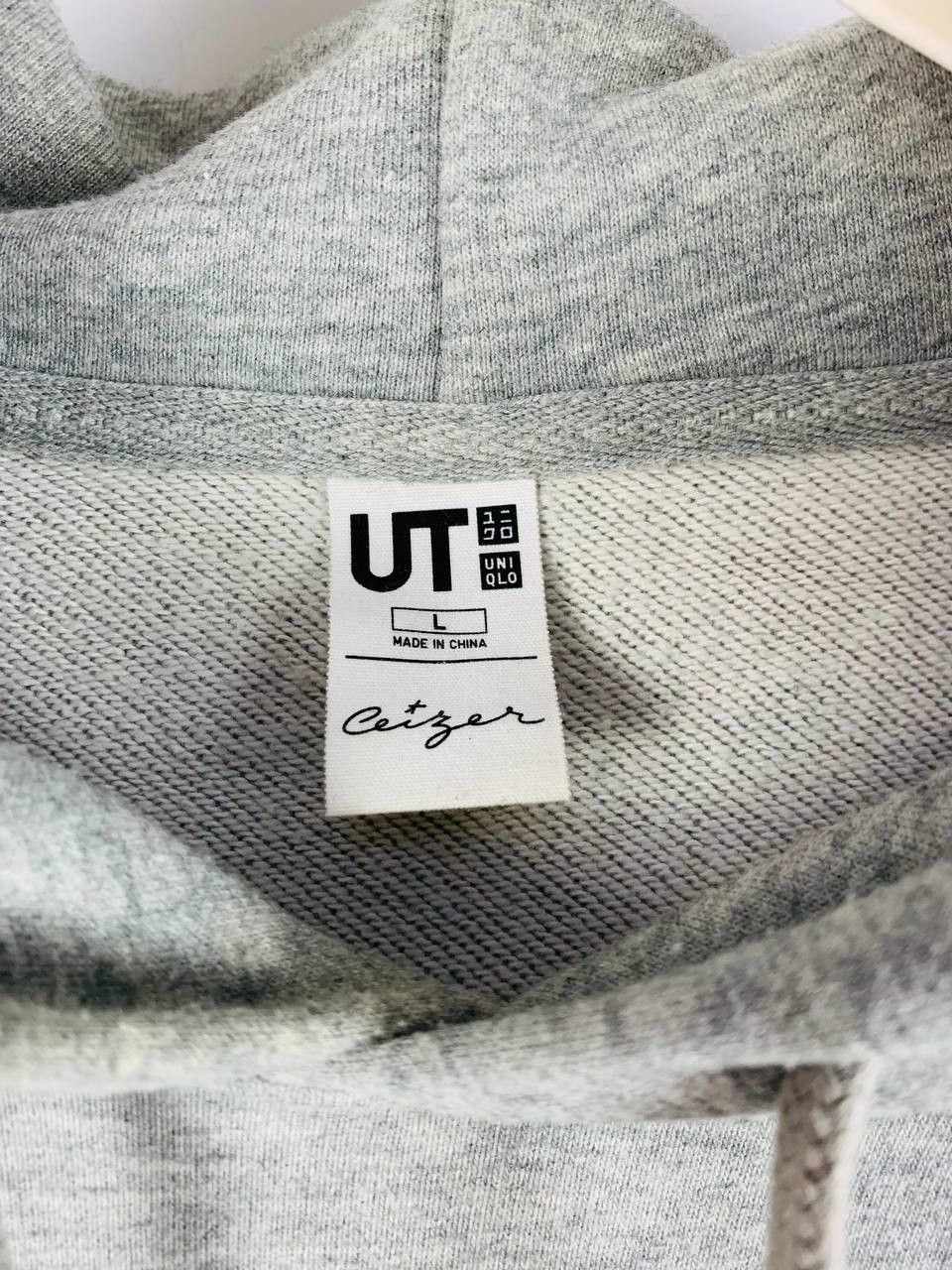 Uniqlo Uniqlo vintage hoodie grey L Size US L / EU 52-54 / 3 - 6 Thumbnail